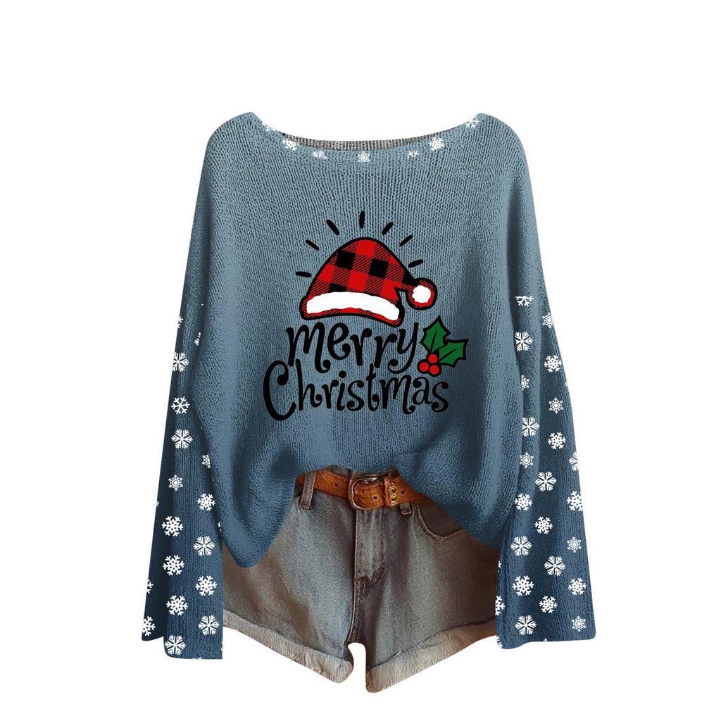 Women's Fashion Long Sleeved Elegant Sweater Top