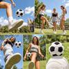Gifts Football Sandbag Foot Training Multicolor Stitched Footbag Juggling Balls for Adults Handmade Footbag Ball