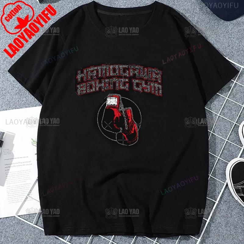 

Anime Hajime No Ippo Kamogawa Boxing Gym T Shirt Men Women Makunouchi Takamura KGB Printed TShirts Clothing Harajuku Streetwear 4XL