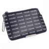 CELINE 10B772DTN.38AW Coin Case Black Women