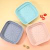 Air Fryer Liners Silicone Cooking Mat Non-Stick Reusable Food Grade Heat Resistant Foldable Basket Mat Easy To Clean Universal Kitchen Accessory