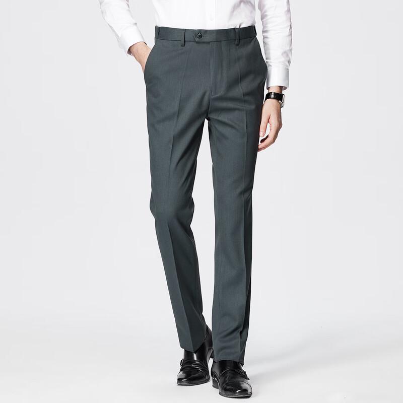 Shanshan Men's Wool Tencel Business Suit Set