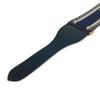 Dior B0003CBTE_M928 CDHardware Embroidered Canvas Logo Belt Navy X Beige