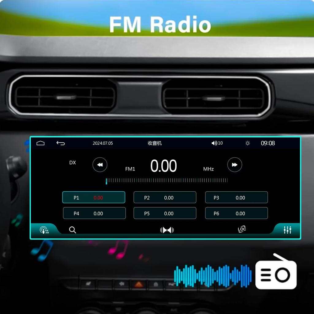 TOYOUSONIC 1Din Car Radio For Universal MP5 Multimedia Player 6.9 Inch HD Touch Screen Support Carplay Mirror Link BT SWC Stereo