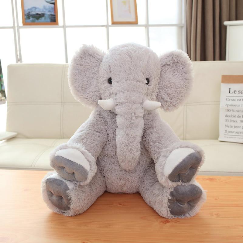 Popular Elephant Doll Internet Celebrity Toy Throw Pillow Baby Sleeping Appease Elephant Children's Day Birthday Gift