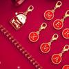 Christmas Pendant Holiday Decoration Pendant Vintage Enamel Bead Christmas Garland Pendant Set for Festive Home Decor