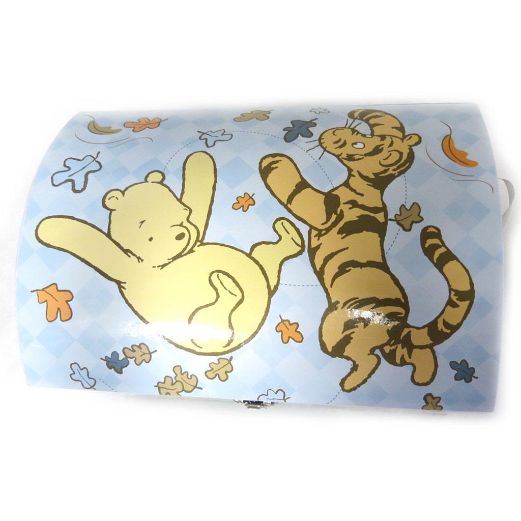 Winnie l'Ourson [N0908] - Set of 5 Dome Trunks 'Winnie the Pooh' Blue Yellow
