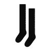 Logo Knee Socks [ Black ]