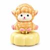 Moving Base Rotating Desk Ornament Porcelain Yearly Mascot Gift Cute Ceramic Sheep  Spring Festival