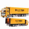 Wind-Up Car Model Toy Transport Pull Back Truck Miniature Transporters Model  Children