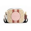 New Dempsey Sheepskin Small Square Bag Camera Bag Crossbody Bag Women's Khaki 7057-IMSQ9