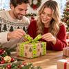 Weihnachts-Transferband zum Geschenkeverpacken, für Bastelarbeiten und Feiertagspakete