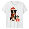 Border Collie Christmas Holiday Dogs Unisexs TShirt Unisexs Graphic Tee