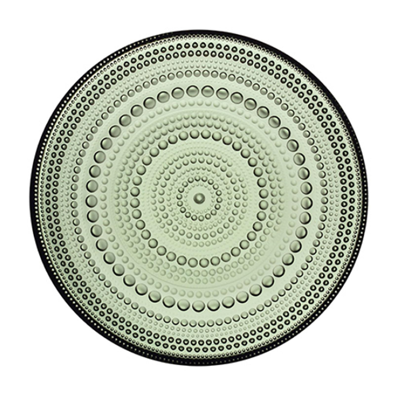 

[Officially Imported] Iittala Kastehelmi Plate, 17cm, Pine Green, 1070590