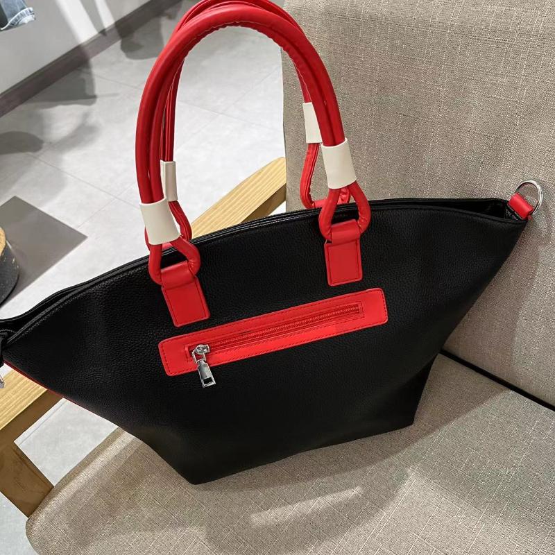 Printemps Nouvelle Mode Grand Sac Fourre-Tout Créatif Épissage Brodé Sacs à Bandoulière pour Femmes Sac Panier Haute Capacité Européen Américain Rétro Sacs à Main pour Dames