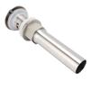 Stainless Steel Sink Drain with Overflow Undercounter Sink Drain Filter Stopper for Home