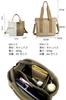 Tote bag for shoulder for [manukori] women, small, canvas, divider, handbag, bag, stylish, cute, lightweight, travel, commuting, self-supporting