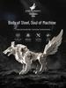Genuine Steel Beast 3D Stereo Metal Divine Beast Assembly Model Ornament.