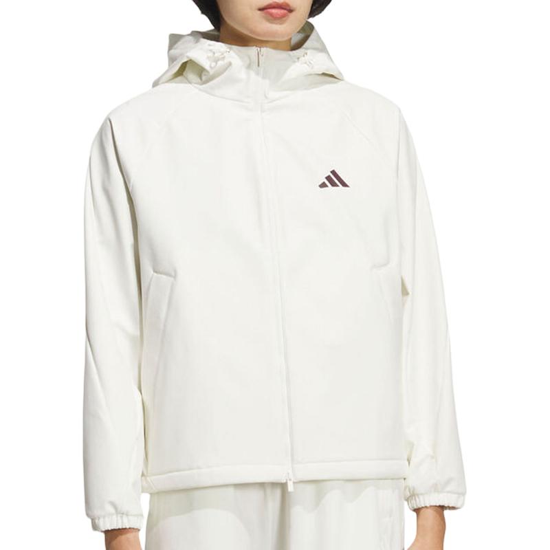 

Adidas Женская спортивная куртка с капюшоном на молнии с длинным рукавом KC0055 S