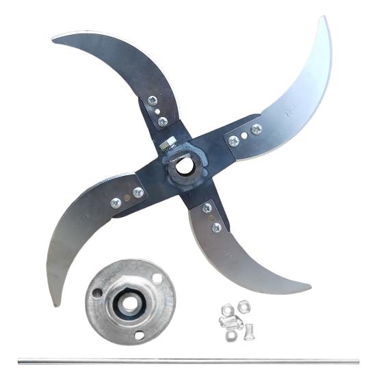 

Лезвие измельчителя овощей Лезвие из нержавеющей стали для измельчителя травы с 12 крепежными отверстиями Регулируемый диаметр лезвия Домашний измельчитель травы для травы и