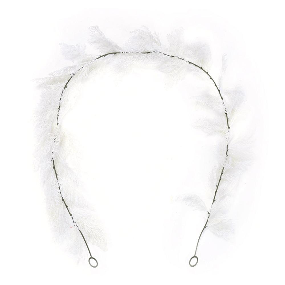 

Зеленая искусственная сосновая гирлянда Аксессуары Украшение для рождественской елки Рождественские подвесные венки DIY Фотореквизит Зелень Ротанг