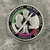 Armor of God Coin 1.57" Diameter Metal Souvenir Coin Put on The Whole Armor of God Double-Sided Armored Soldier Challenge Coin for Military Church