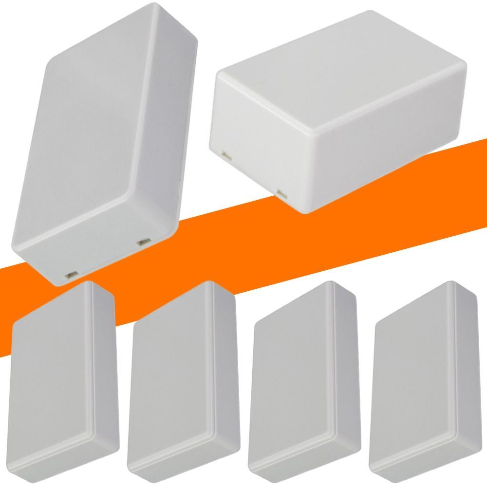 10 Sizes Plastic Instrument Case Black/White Electronic Project Box DIY Waterproof Cover Project Box For Power Supply Units