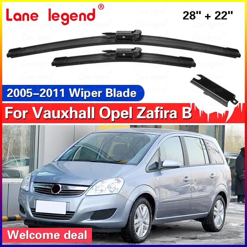 

Car Wiper Blade Front Window Windshield Rubber Refill For Vauxhall Opel Zafira B 2005 - 2011 LHD 28 +22 Car Accessories Opel Zafira
