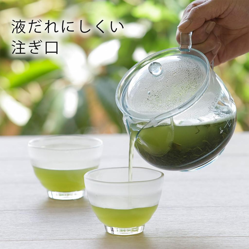 KOGU Made In Dishwasher and Microwave Includes Tea Tea for Black Tea and Loose Leaf Shimomura Perfect Gift for and Christmas Teapot, Unbreakable,