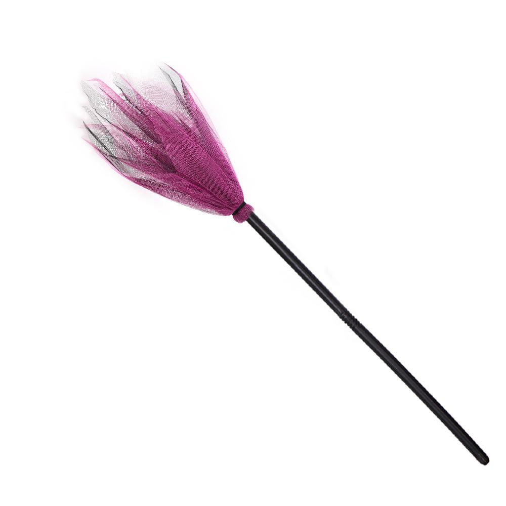 New Halloween Versatile Broom Decorative Prop For Spooky Party Celebrations Festivities And