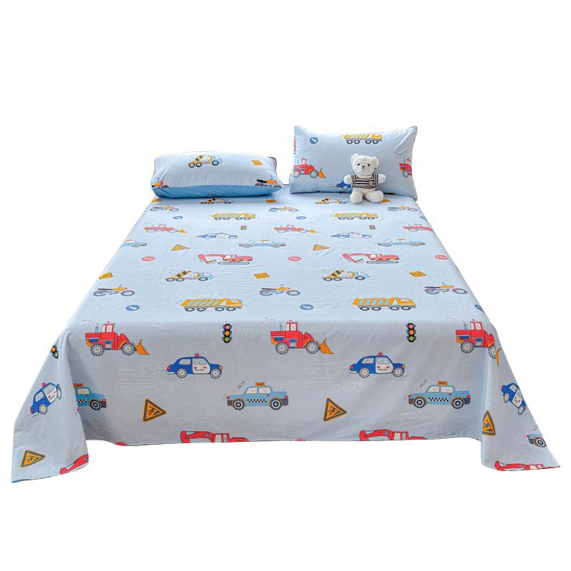 JinHao 100% Pure Cotton Antibacterial Bed Sheet 160x230 cm