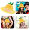 Soft Plush Cartoon Fruit Hat Funny Cosplay Headwear Pineapple Hat  Carnival Festival