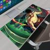 One Piece Zoro Gaming Mouse Pad Gamer Home Mouse Pads Computer HD Mousepad XXL Keyboard Pad Carpet NonSlip Office Mouse Mats