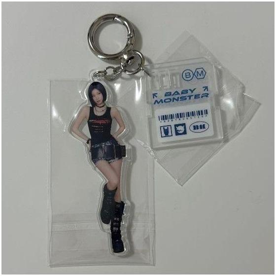 Used BABYMONSTER Acrylic Keychain Asa