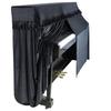 Mooson Full Upright Piano Dust Cover, Soft Flannel, Front-Opening Design