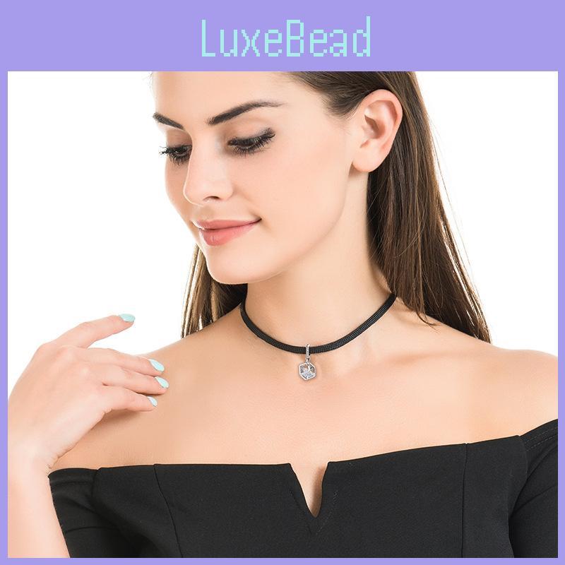 Elegant Love Cube Necklace For Women Stylish Choker Decorative Collar Chain For Neck