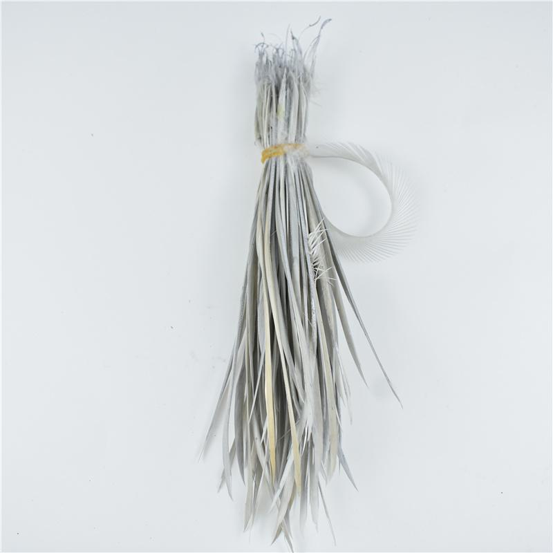 Färgade Naturliga Gåsfjädrar För Hårhantverk Fjädrar För Smyckestillverkning Flugbindningsmaterial Dekoration Karneval Drömfångare