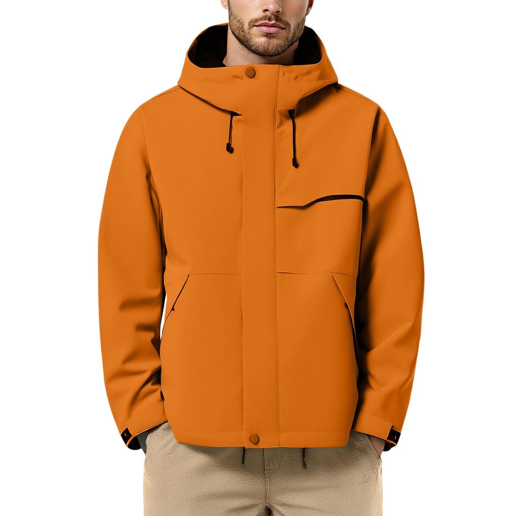 Men's Outdoor Casual Loose Sun Protective Clothing Punch Jacket Coat