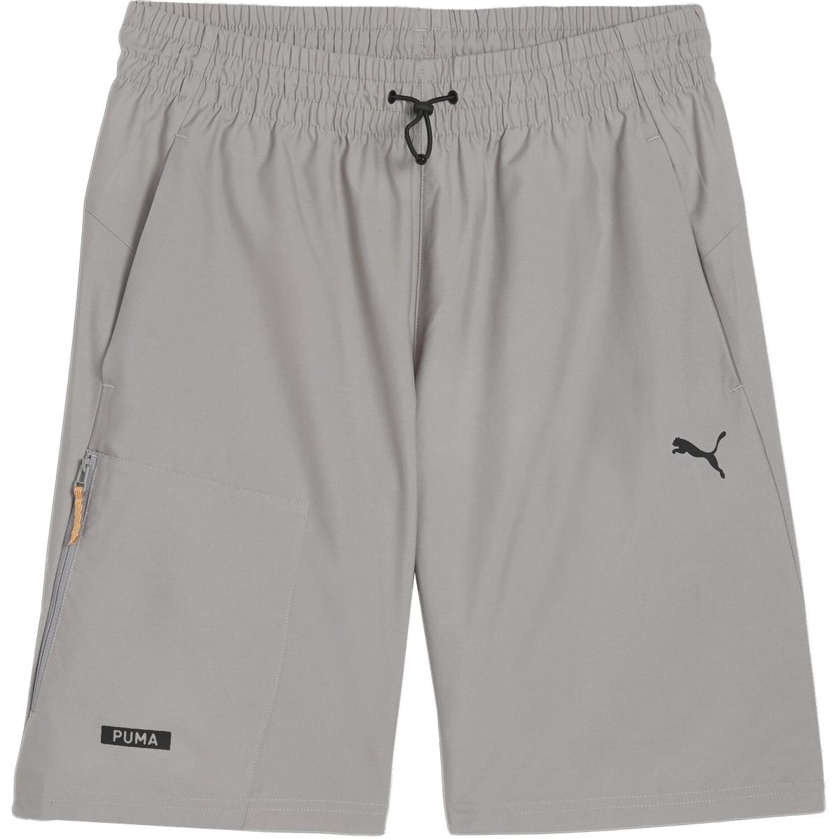 

Puma Ss24 эластичные удобные однотонные повседневные шорты мужские светло-серые 681256-62 L