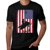 Snowmobile Rider Usa Us Flag Sled Vintage TShirt AntiPilling Casual TShirt