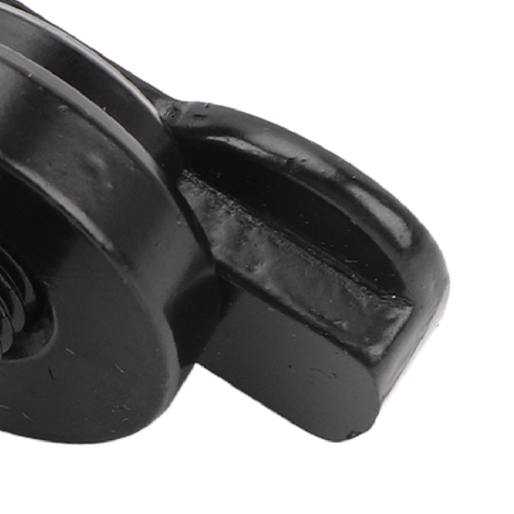 2PCS Stud Fitting Black L Track Stud Fitting Carbon Steel Galvanized Threaded Studs Tie Down Fittings Motorcycle