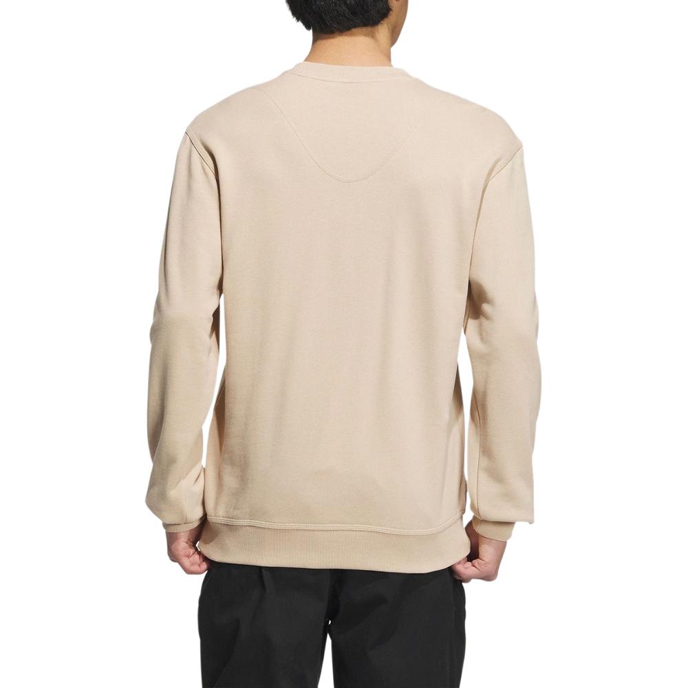 adidas Sport Crew Neck Sweatshirt Men Tops Magic-Light-Brown IQ1370