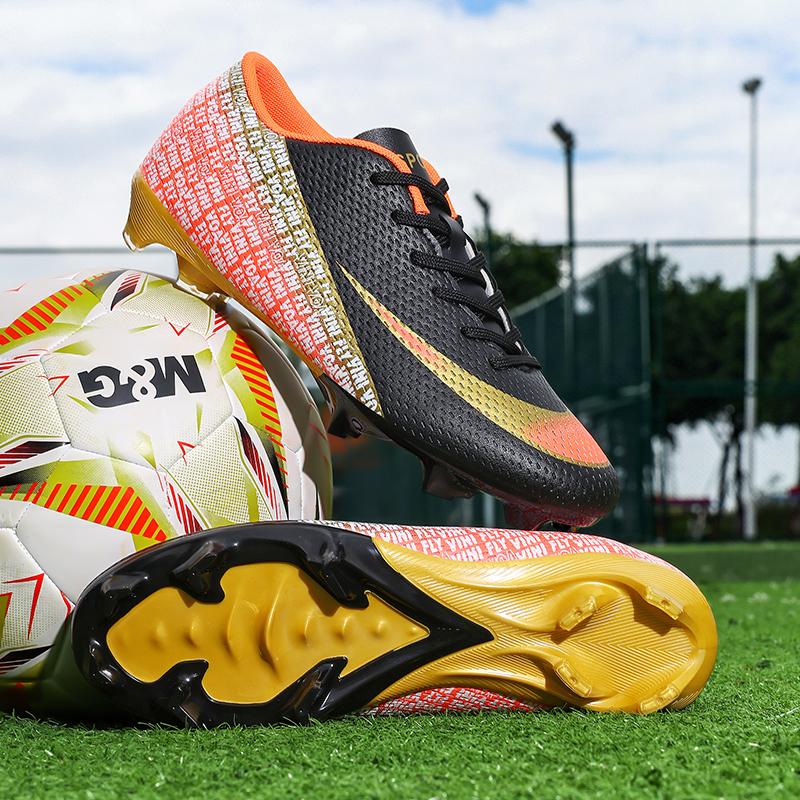 New Men Soccer Shoes Light Sneakers High-quality Football Boots Grass Cleats High-top Non-Slip Match Indoor Hot-selling Outdoor