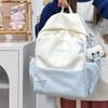 Youthful Harajuku Style Backpack With Nylon For School Girls