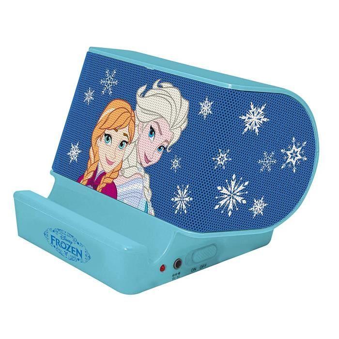 Tragbarer Stereo-Lautsprecher - Lexibook - Die Eiskönigin - 2W*2 - 3,5-mm-Klinke - Kabelgebunden