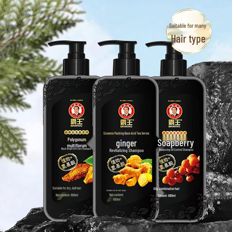 Bawang Sapindus Oil Control Shampoo