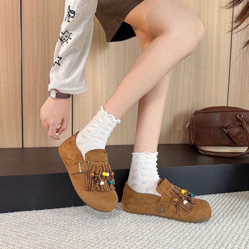 Fashion 2025 New Summer Women's Shoes All-Inclusive Women's Inner Heightening Single Shoes