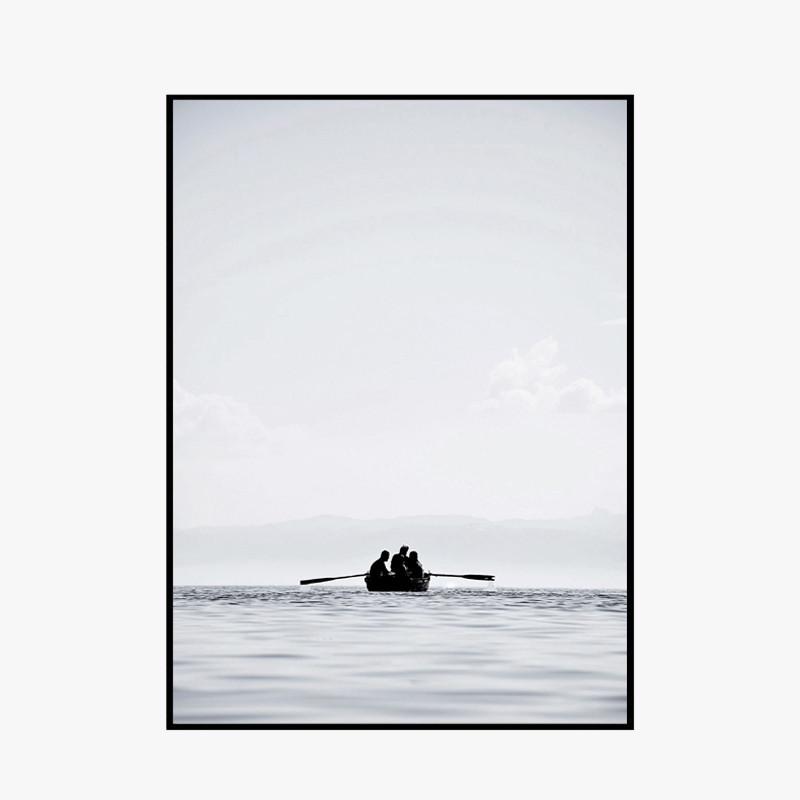 

New Nordic Modern Minimalist Oil Painting Landscape Frameless Decoration Canvas Painting Living Room Restaurant Bedroom Decor