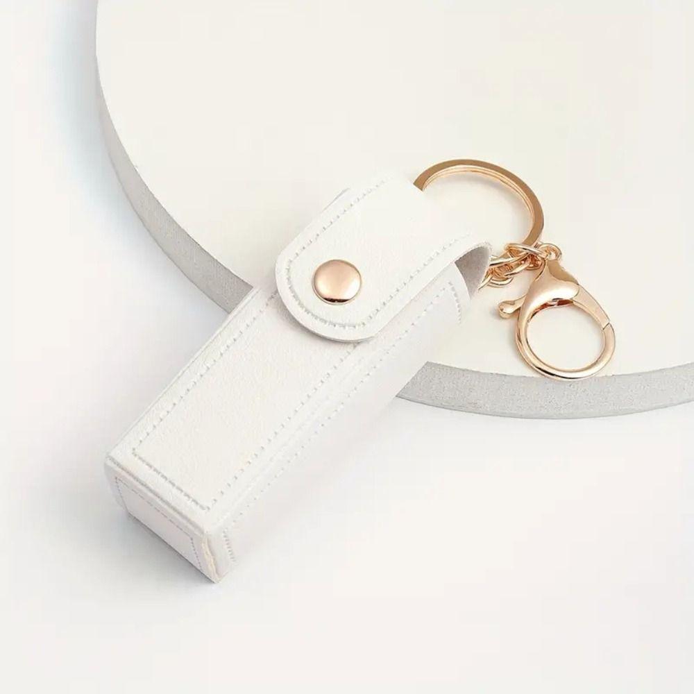 Lipstick Storage Box Mini Cosmetic Bag Makeup Bag Key Chain Portable Lipstick Bag Lipstick Storage