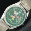 VINTAGE REFURBISHED SEIKO AUTOMATIC 6309A JAPAN MENS GREEN DIAL WATCH A443093-1